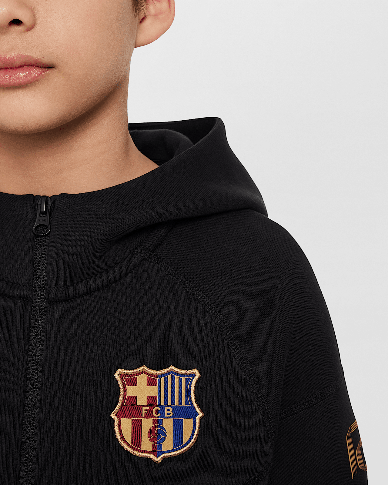 Nike fc barcelona tech hoodie online